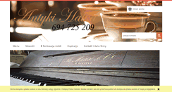 Desktop Screenshot of antyki-halka.pl